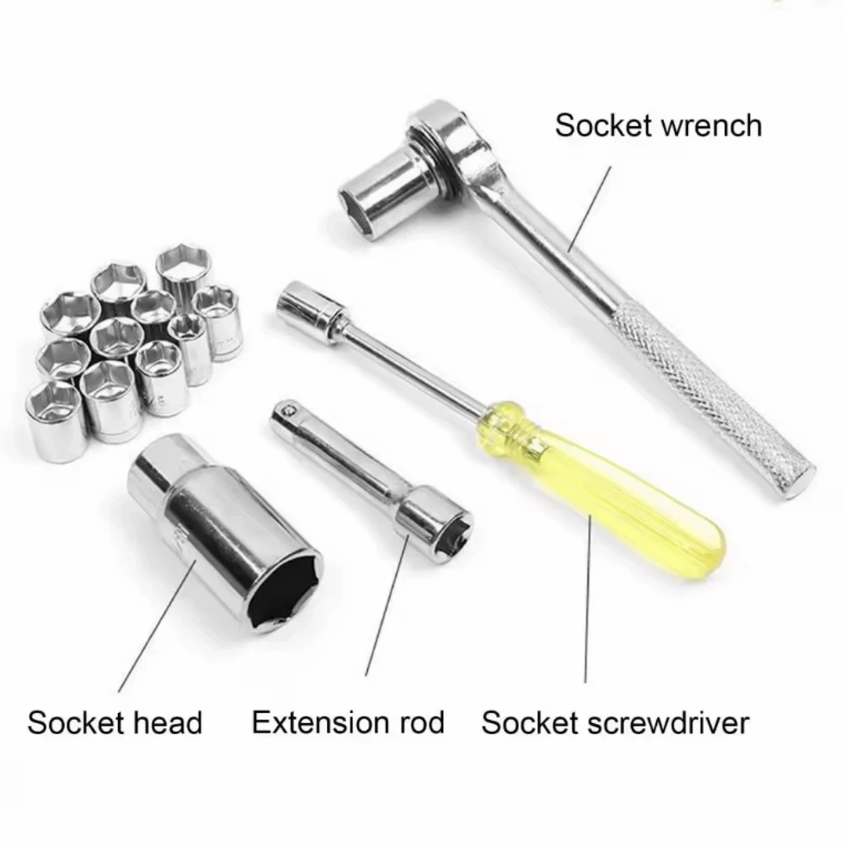 40 pcs socket wrench tool kit