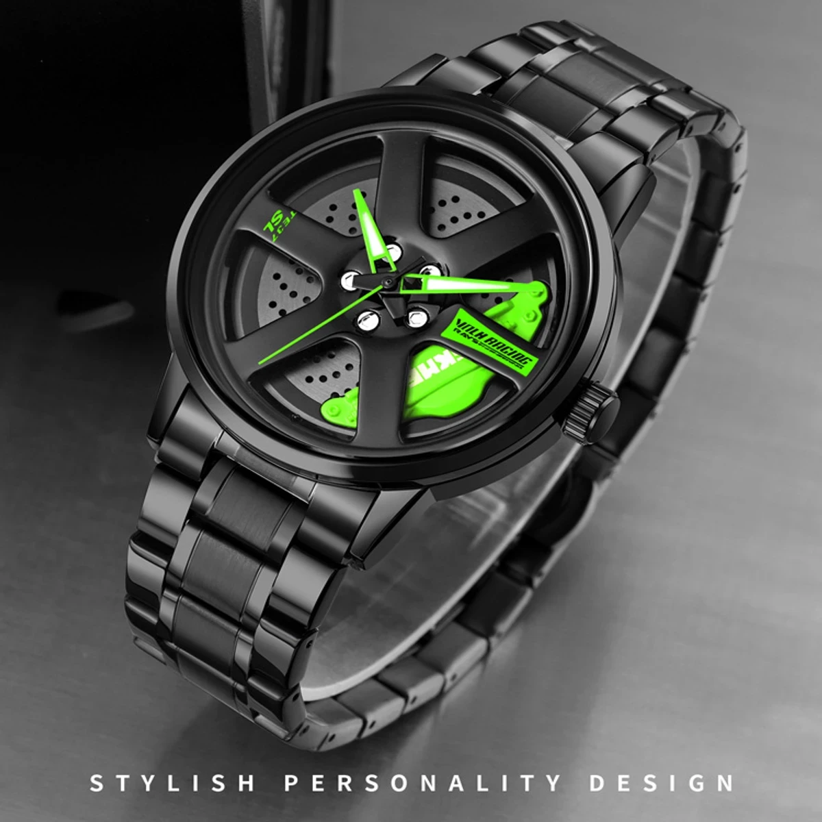 nowSkmei Rotation Wheel Stainless Steel Watch For Men Skmei Rotation Wheel Stainless Steel Watch For Men