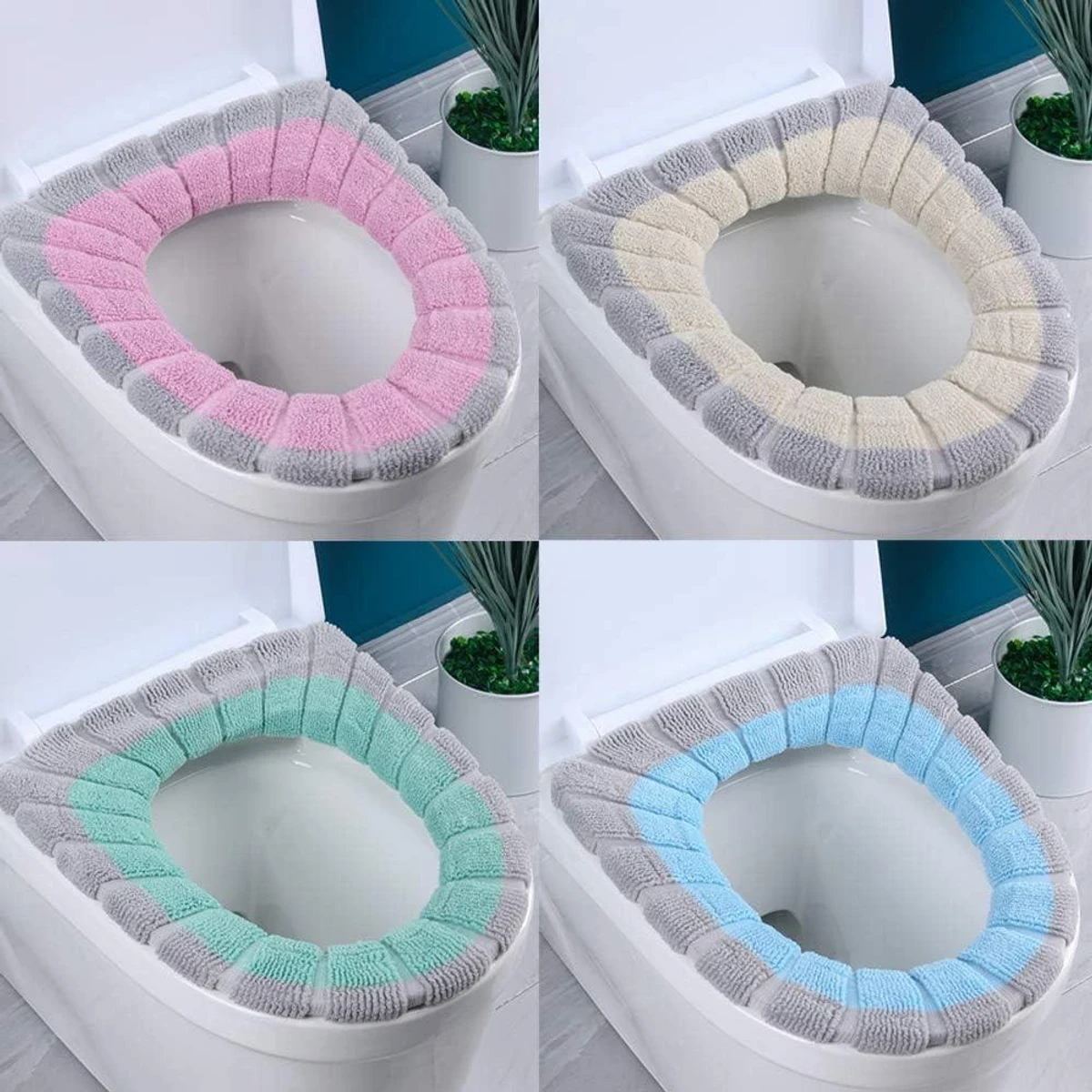 Washable Soft Toilet Seat Cover