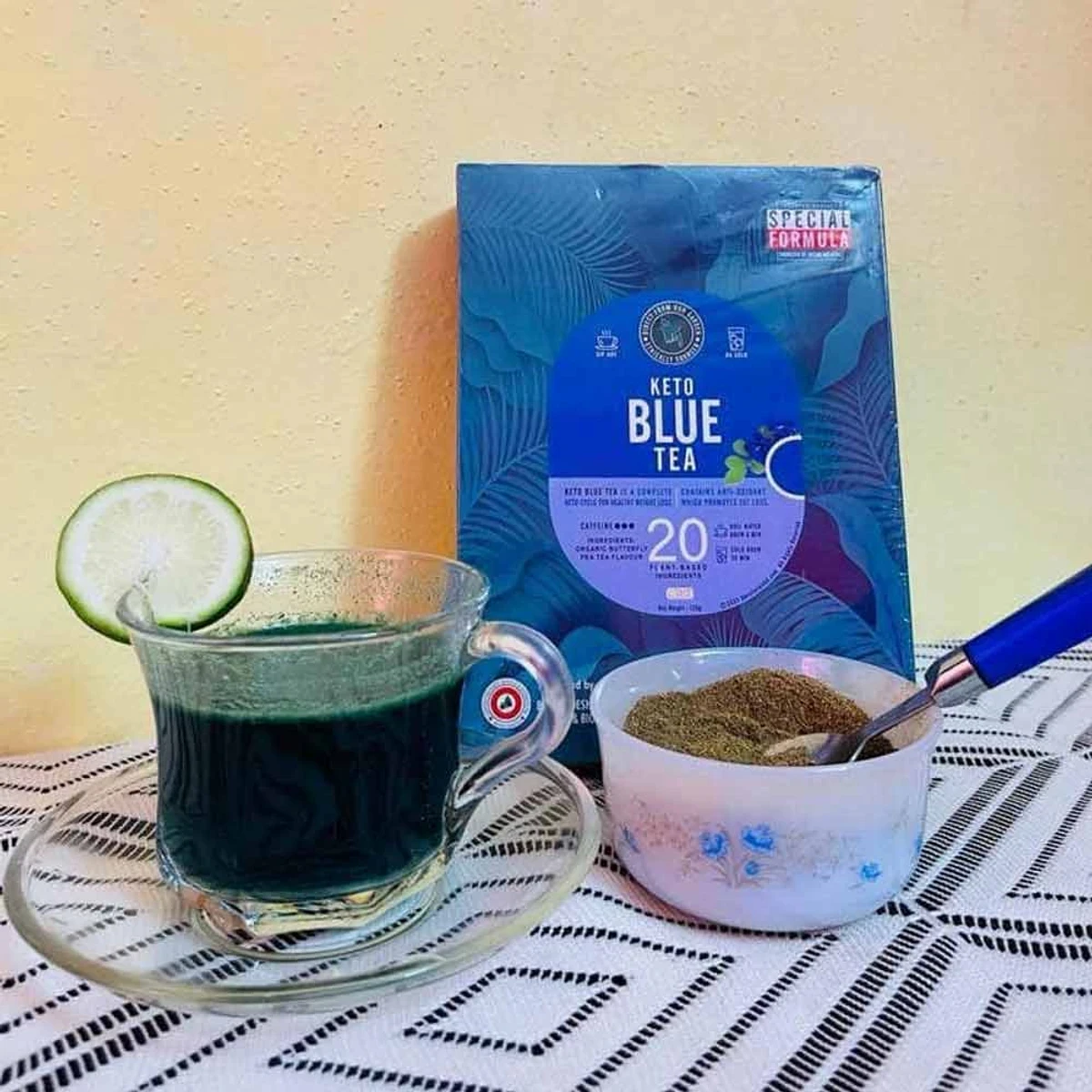 Keto Blue Tea তিন মাসের কোর্স (3 packet)