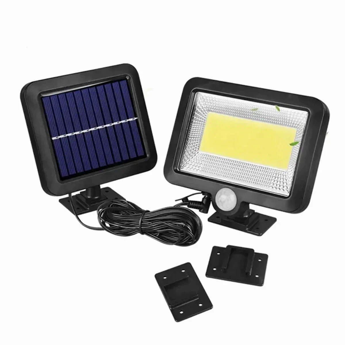 Outdoor 56 LED Waterproof LED Solar Wall Light Security light Wall lamp with PIR Motion Sensor